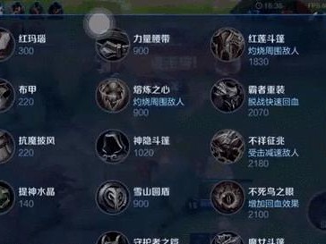 职业选手后期出装攻略（如何选择适合的后期装备，让你成为顶尖职业选手）